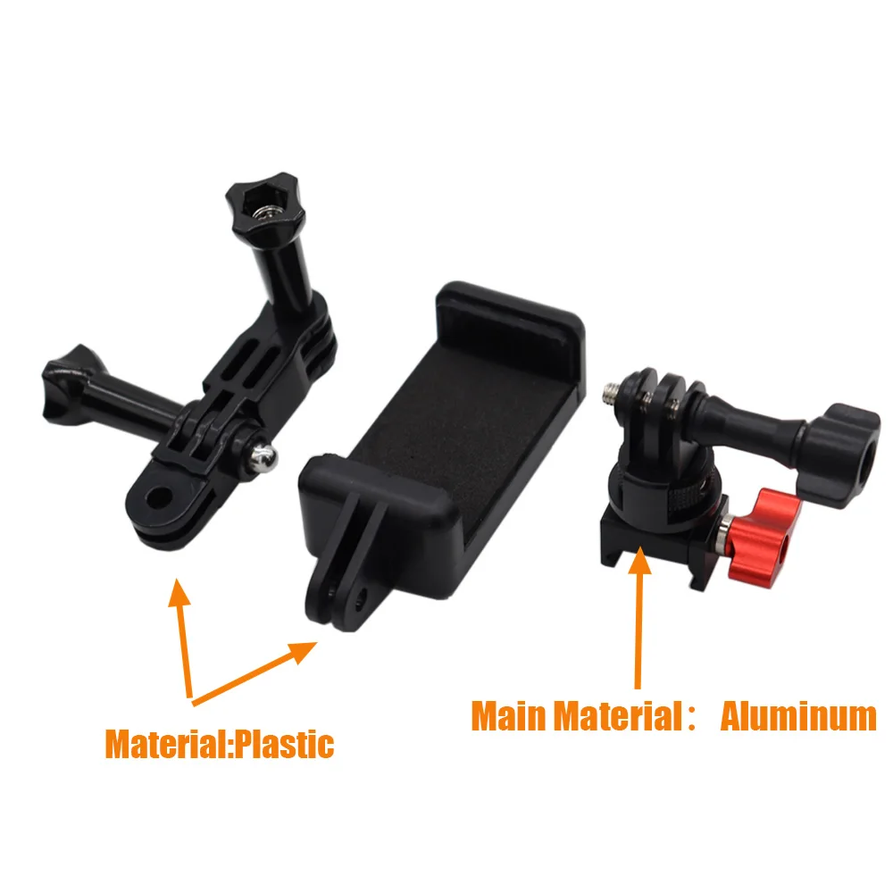 Soporte Picatinny táctico para teléfono y cámara deportiva - imagen 5