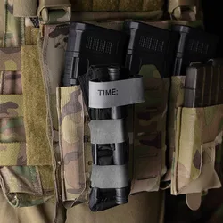 Porta torniquetes táctico MOLLE con soporte y correas elásticas