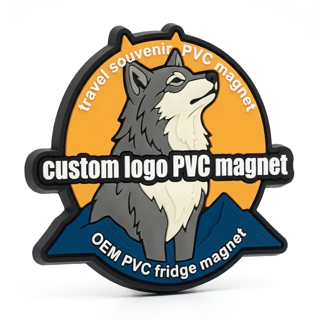 Imán de nevera de PVC personalizado con forma a medida - imagen 5