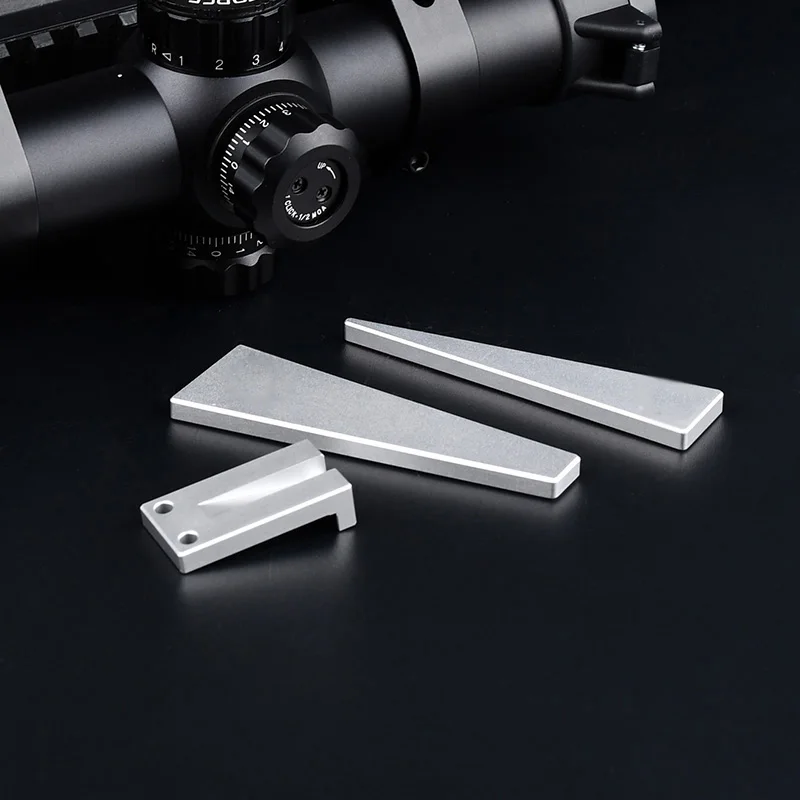 Nivelador óptico para mira de rifle: kit de herramientas de aluminio - imagen 3