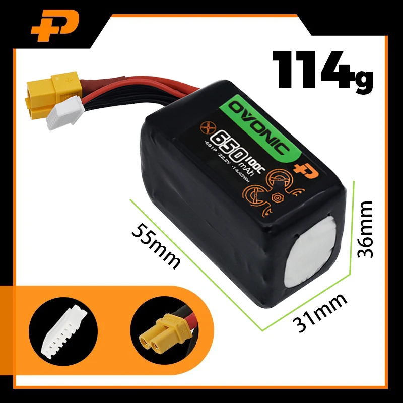 Batería LiPo 6S Teranty 650 mAh