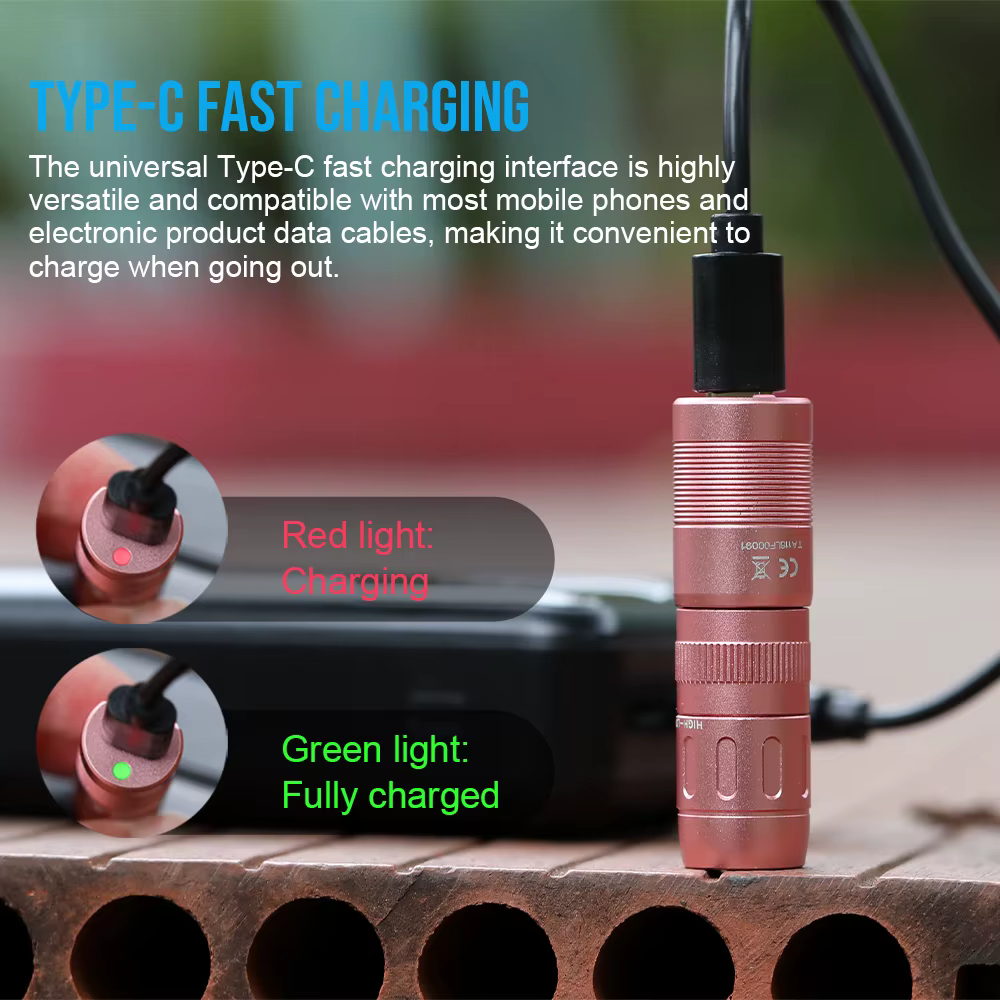 Trustfire MINIE Linterna LED Recargable Llavero Magnética Camping - imagen 2