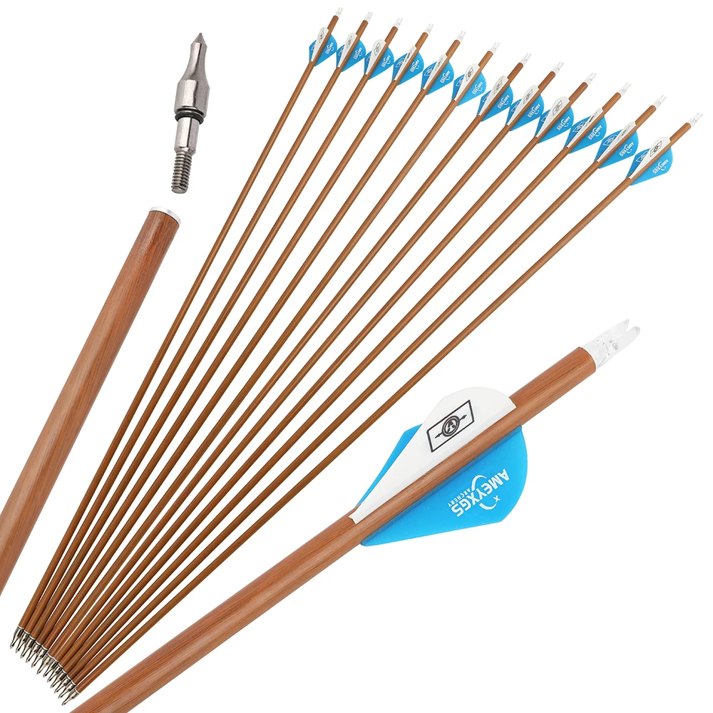 Contenido del paquete con flechas listas para entrenar