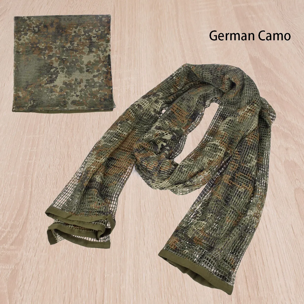 Shemagh táctico camuflaje – Pañuelo militar cuello y cara - imagen 3