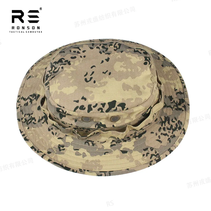 Sombrero boonie táctico militar de camuflaje arid en NYCO ripstop NIR - imagen 5
