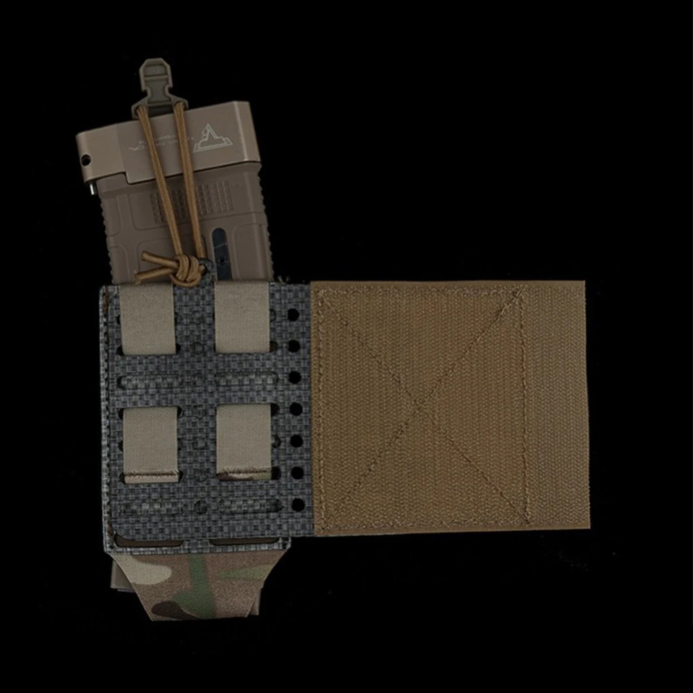 Raiders Portaplacas táctico Molle con alas laterales – Airsoft y caza - imagen 2