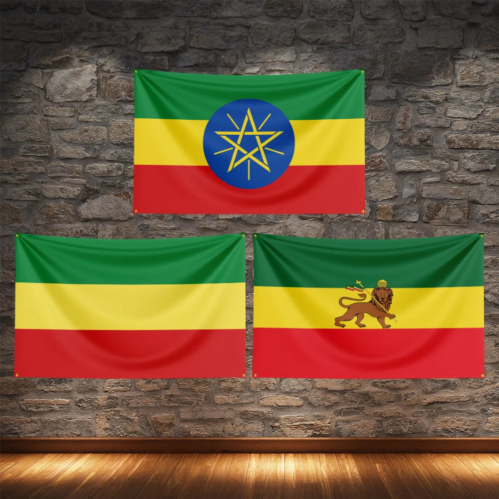 Bandera histórica de Etiopía para decoración - imagen 5