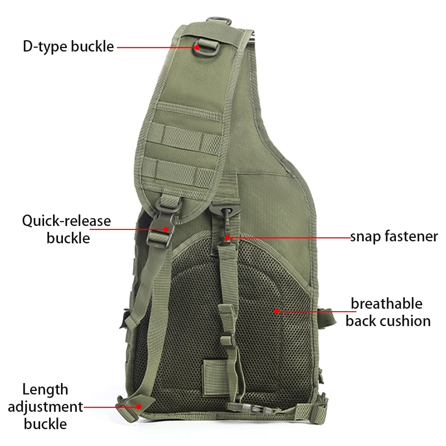 Bolso deportivo para rutas al aire libre