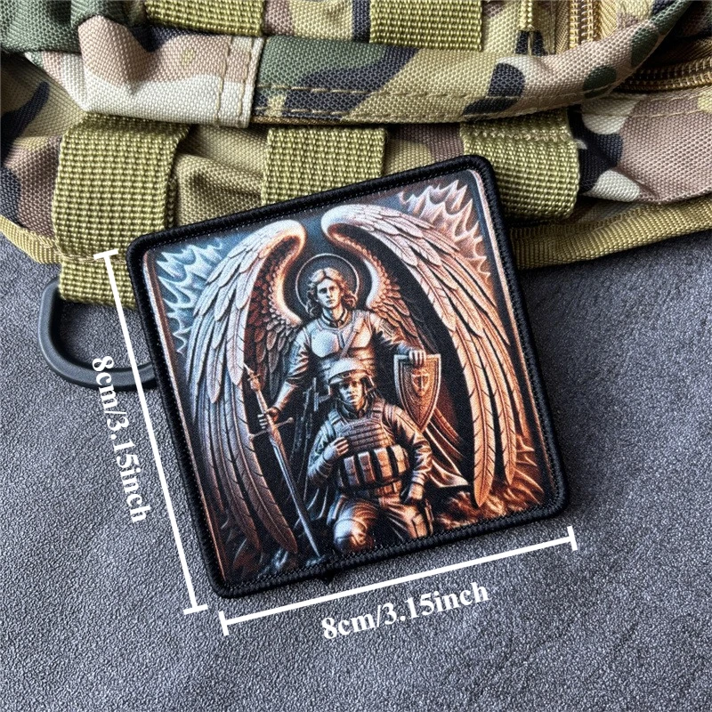 Parche táctico velcro soldado médico esqueleto de Jesús brazalete