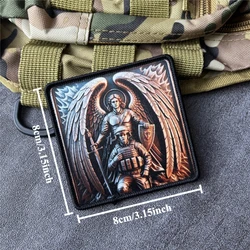 Parche táctico velcro soldado médico esqueleto de Jesús brazalete