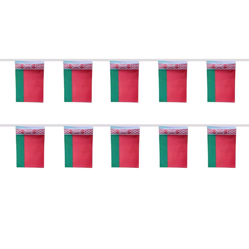 Banderines de Bielorrusia guirnalda para fiestas y festivales - imagen 3
