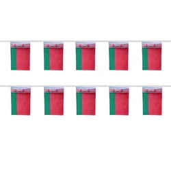 Banderines de Bielorrusia para guirnalda decorativa de fiestas