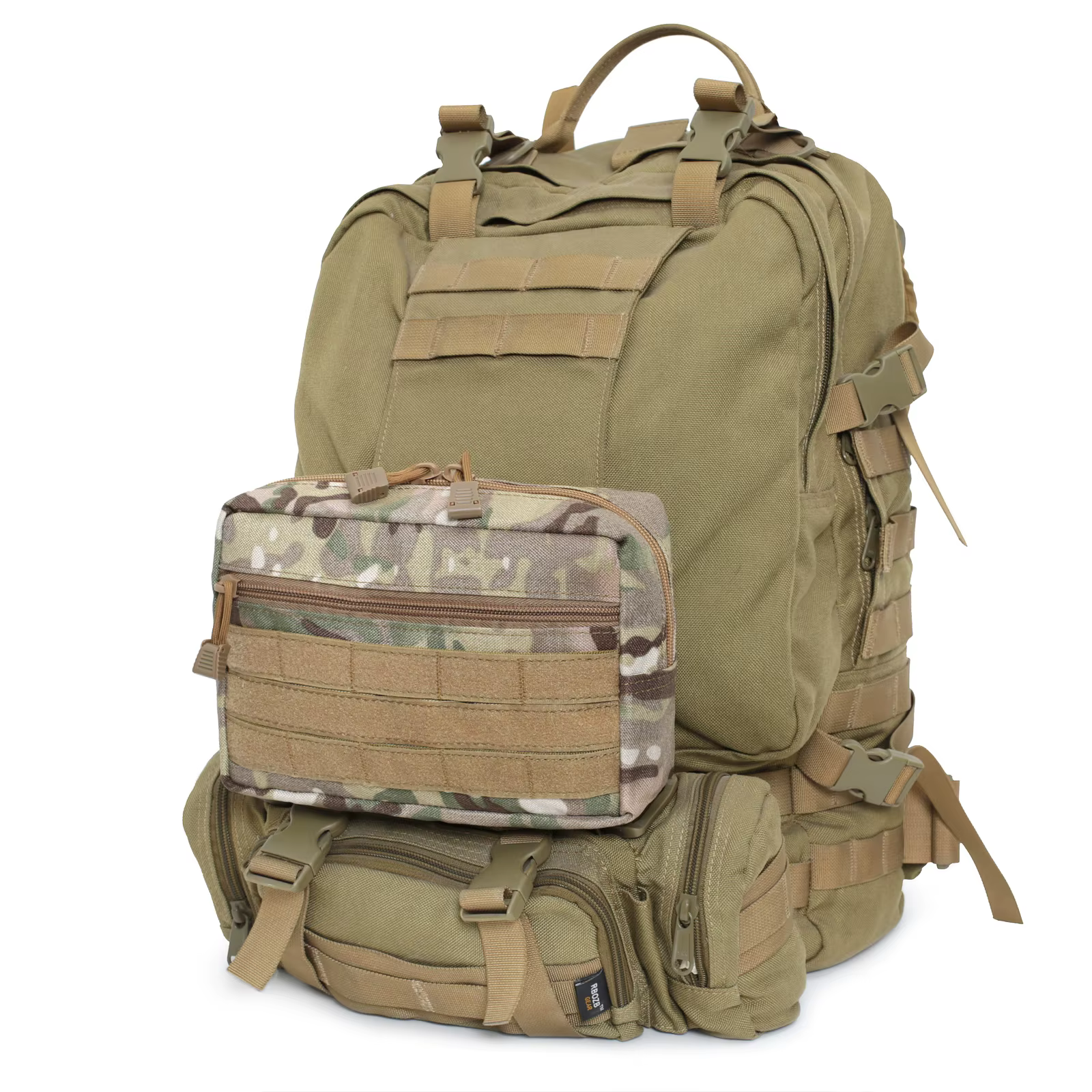 Bolsa Molle táctica EDC compacta para chaleco, portaplacas y equipo - imagen 5