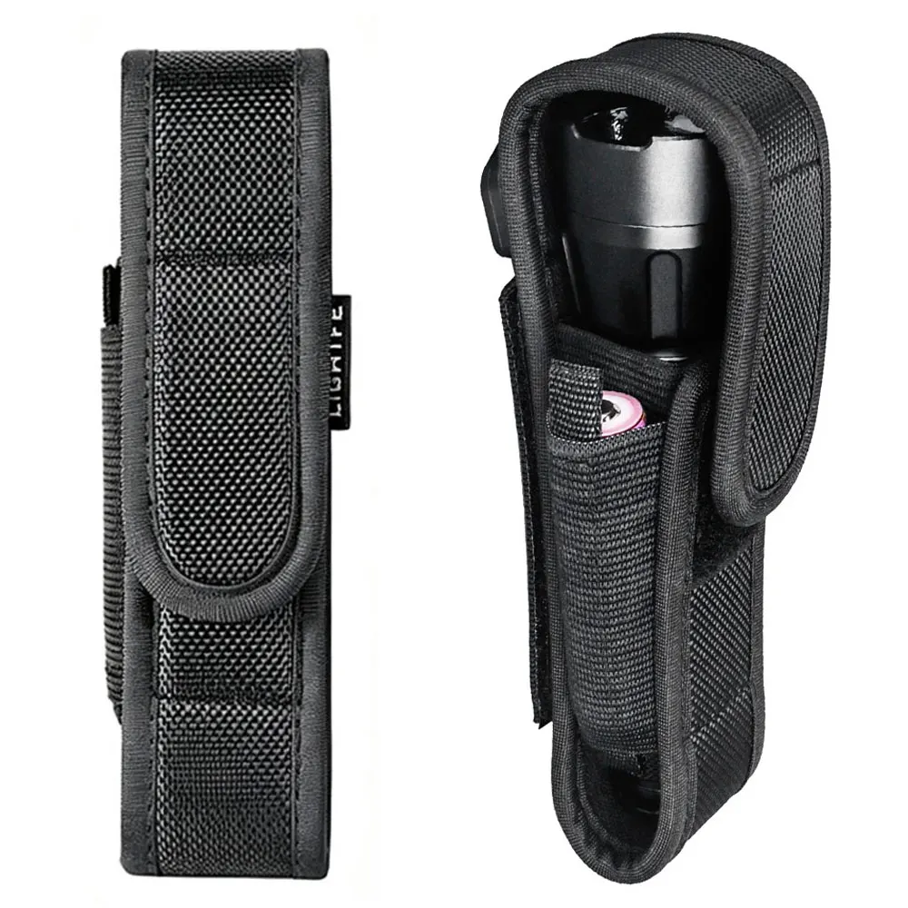 Funda táctica para linterna T307 de nailon para cinturón - imagen 5