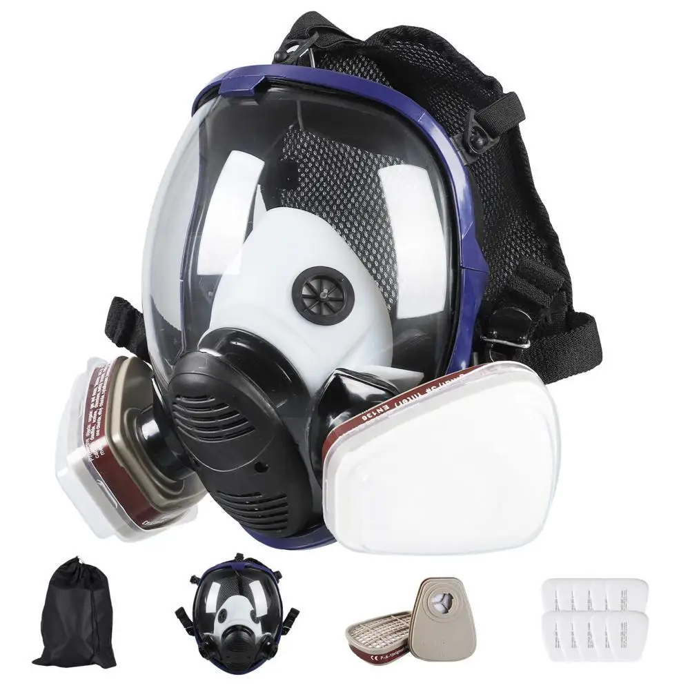 3M 6800 Respirador facial completo para gas polvo y soldadura - imagen 4