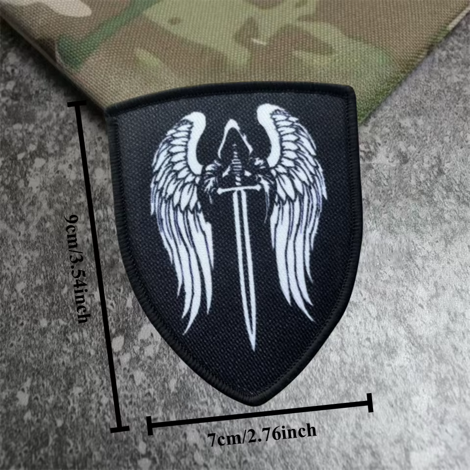 Parche táctico Ángel Puniente – Brazalete adhesivo militar