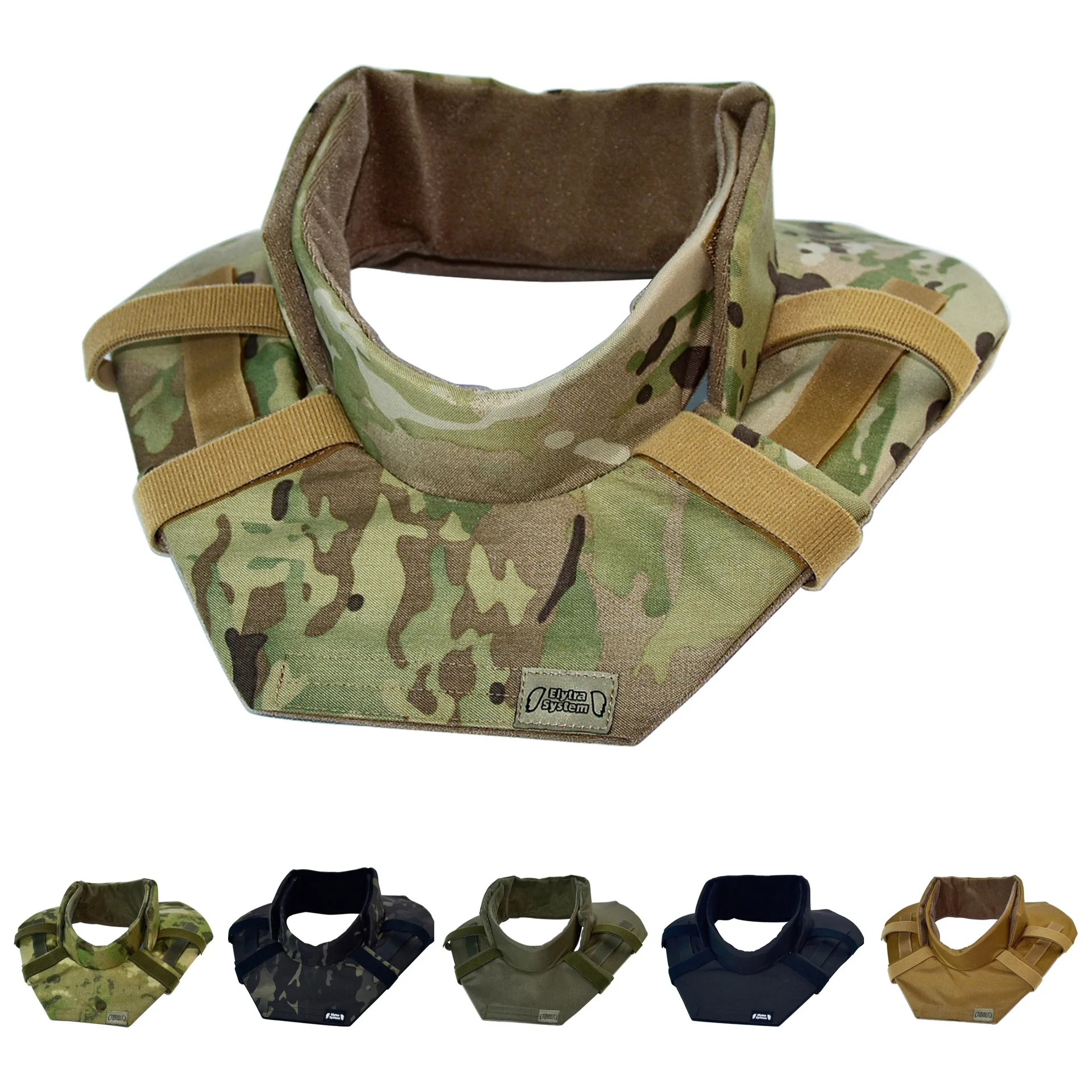 Protector cuello táctico para portador de placa ajustable - imagen 5