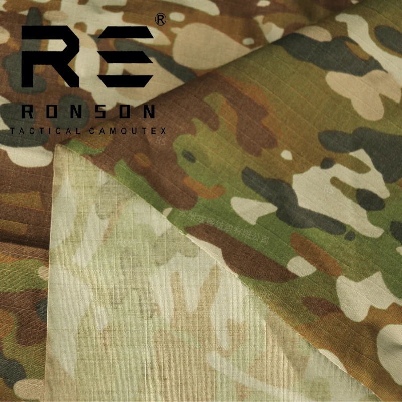Tela táctica ripstop NYCO camuflaje australiano para uniformes - imagen 4