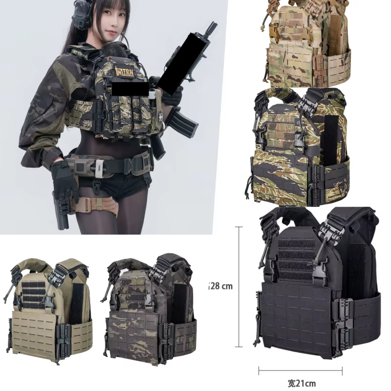 QPC Chaleco táctico compacto infantil para niñas - imagen 4