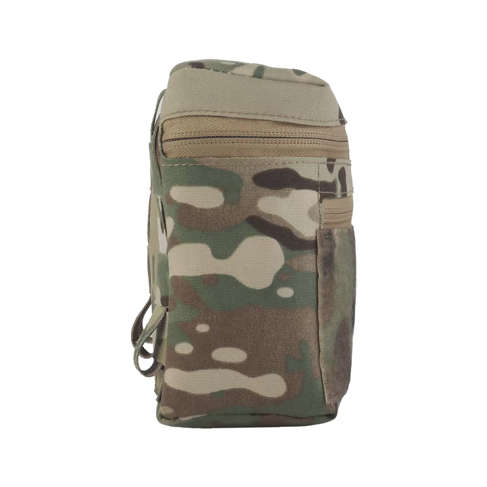 Bolsa MOLLE gran capacidad abdominal porta cargadores – Chaleco táctico caza - imagen 3
