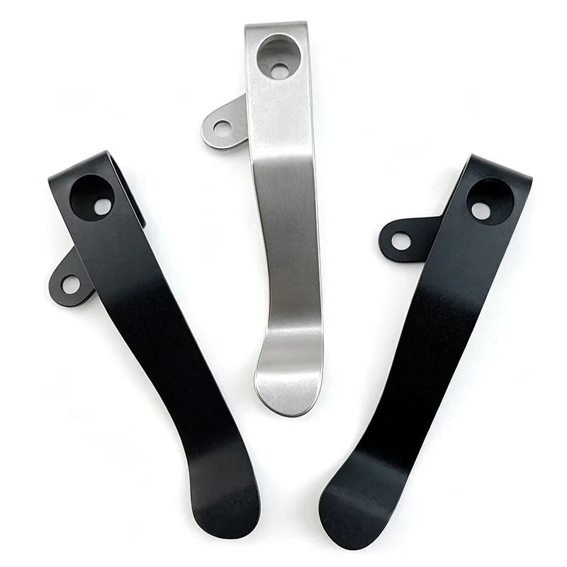 Clip de bolsillo Cold Steel AD-10 CNC titanio – Abrazadera trasera - imagen 5