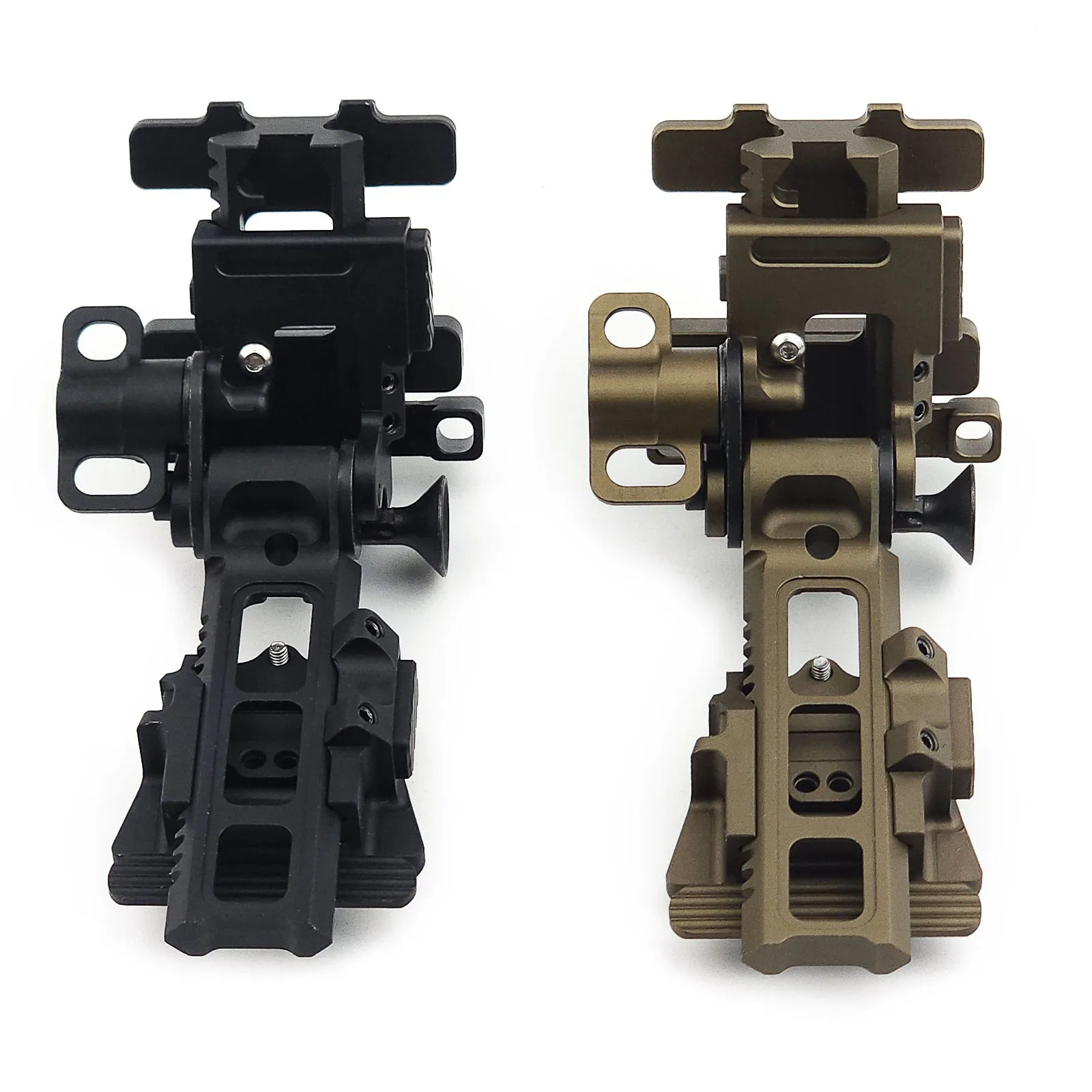SOTAC-GEAR soporte NVG casco dovetail abatible metálico para visor - imagen 5