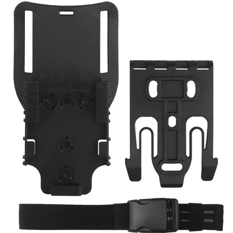 Funda táctica QLS 19/22 con correa de pierna y cinturón nailon - imagen 2