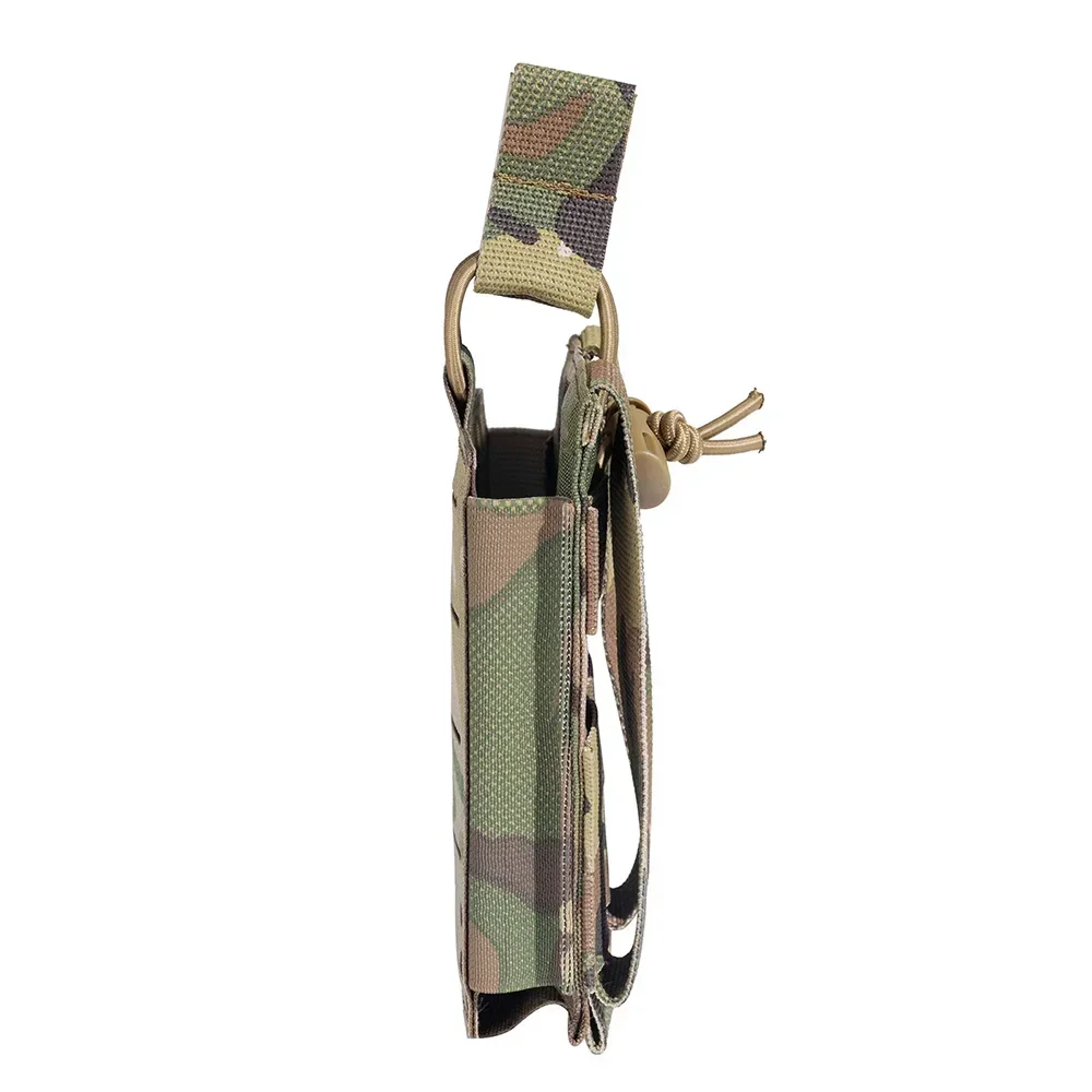 Bolsa tactica MOLLE para revistas - doble capa magnetica M4/M16/AK/AR - imagen 5