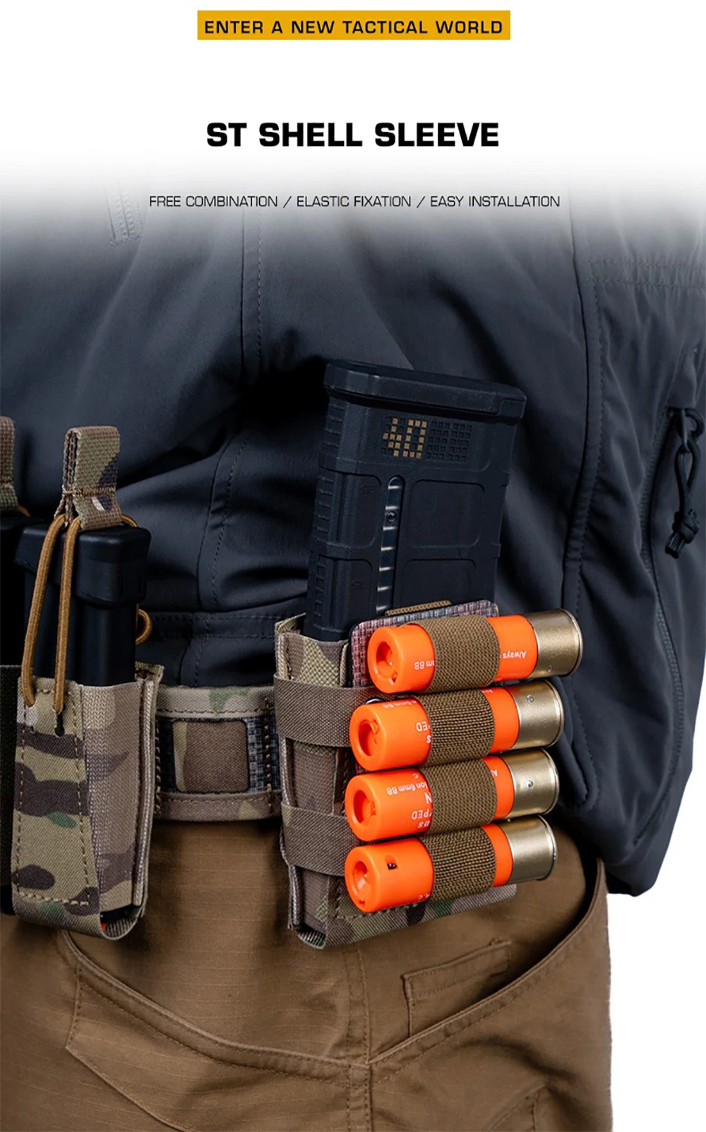 Bolsillo utilitario portátil para accesorios de escopeta