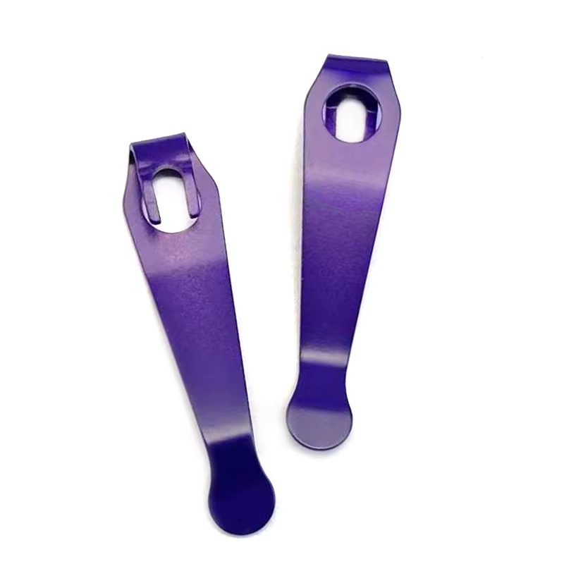 Spyderco Para3 clip de bolsillo táctico de titanio CNC con abrazadera - imagen 5