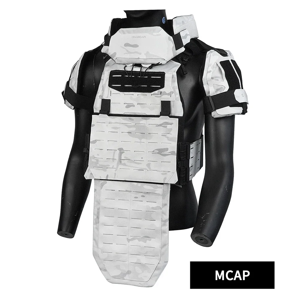 DMGear Chaleco táctico Airsoft con protección de ingle y hombro - imagen 2