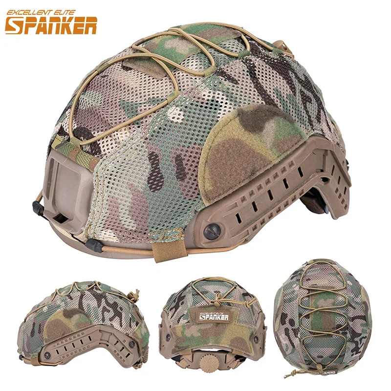 Funda casco FAST táctico Nailon 500D para Airsoft - imagen 5