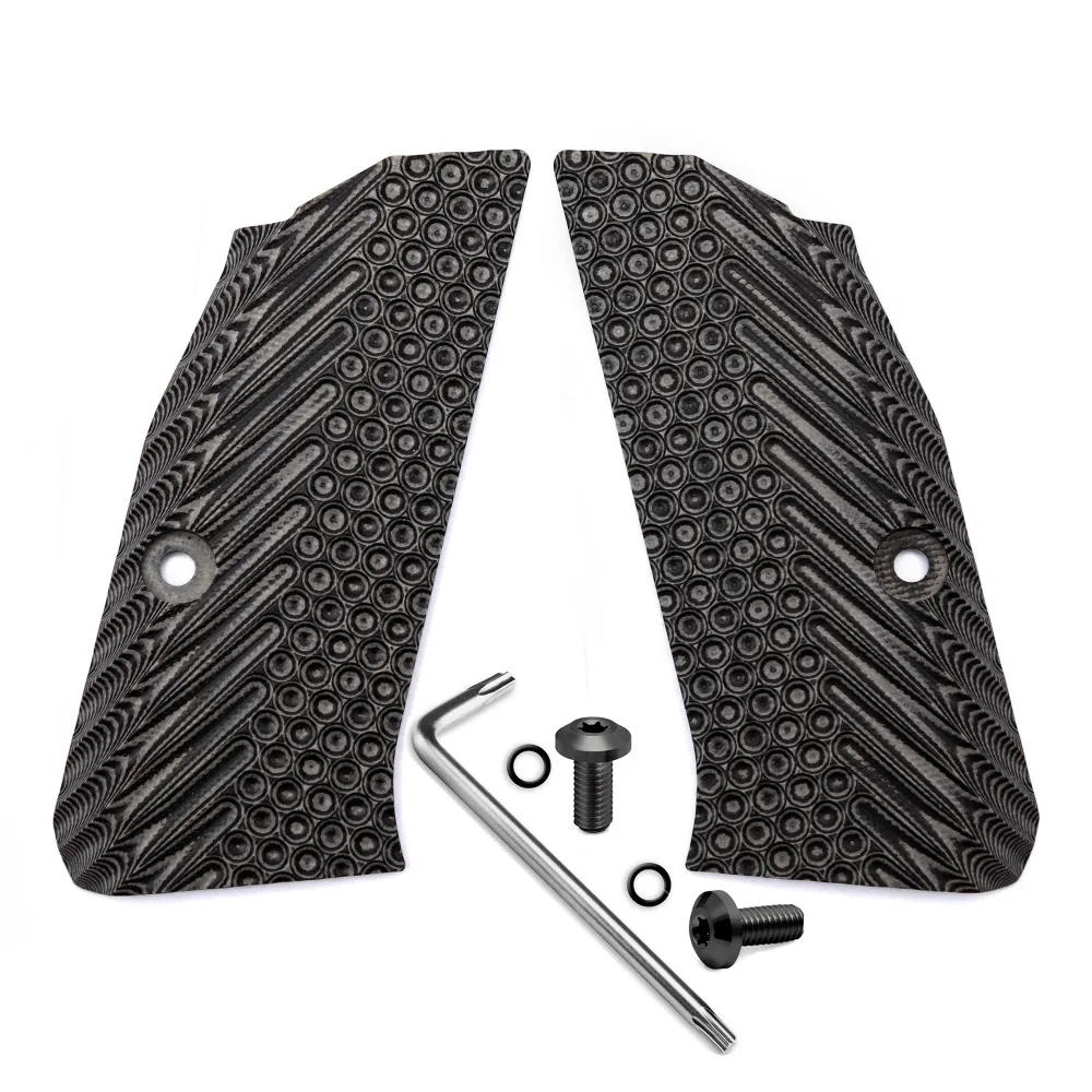 Guuun placas de agarre G10 antideslizantes CZ Shadow2 Compact - imagen 5