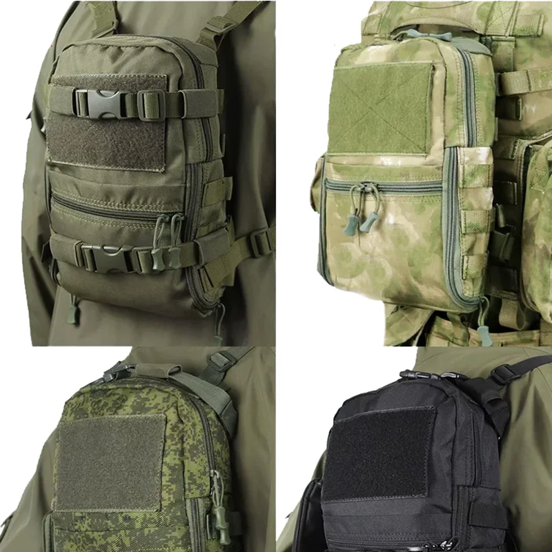 Mochila táctica compacta camuflaje exterior MOLLE – Asalto pequeña - imagen 3