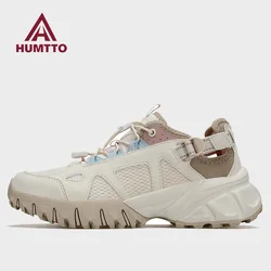 HUMTTO Botas de montaña transpirables mujer caña tobillo