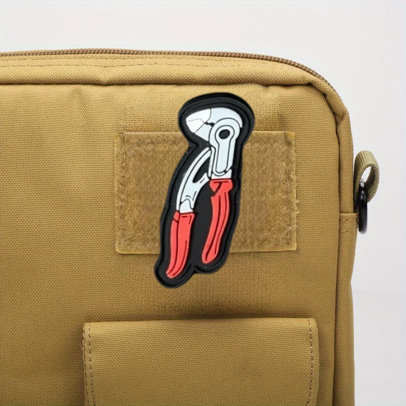 Parche táctico PVC con velcro y gancho para chaleco y mochila - imagen 5