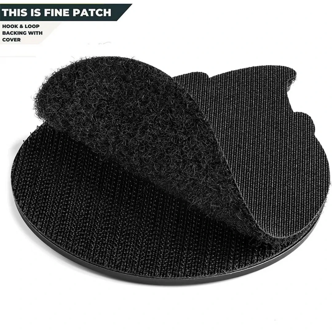 Parche táctico bordado Slow Is Smooth, Smooth Is Fast con velcro - imagen 2