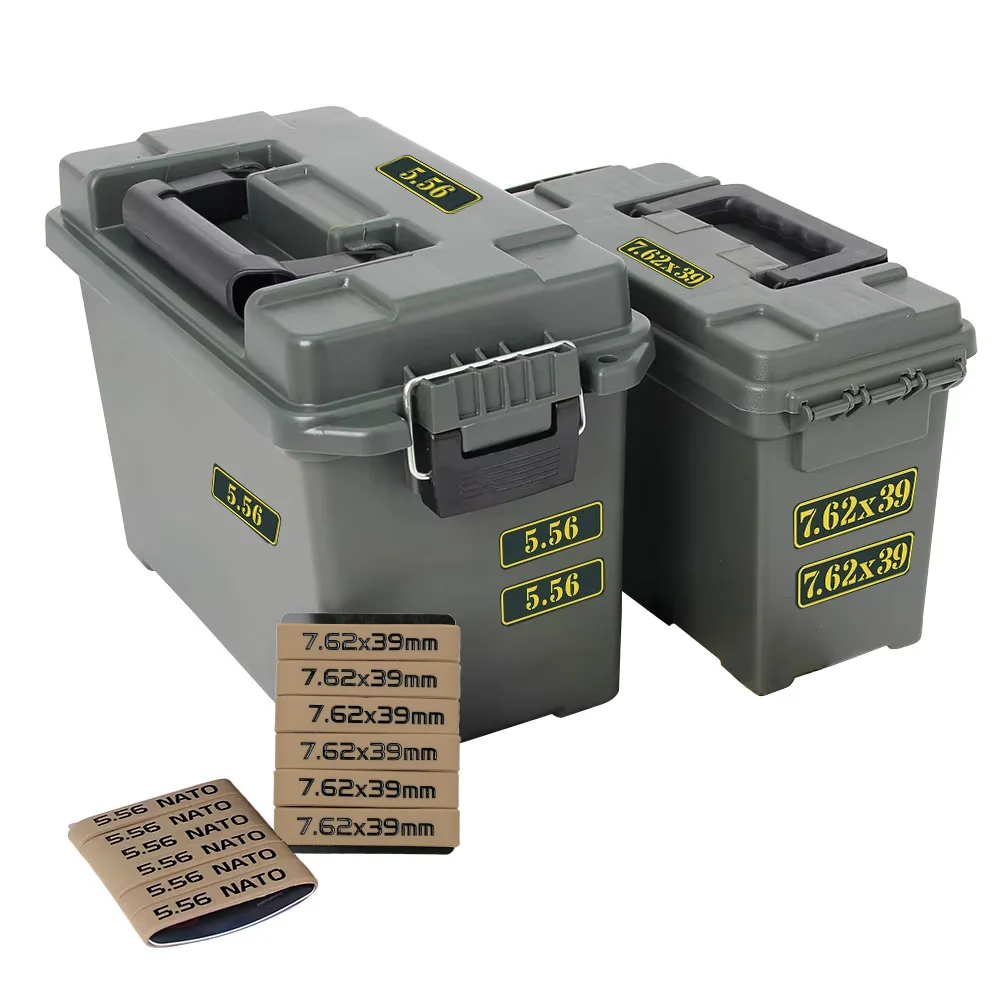 Caja de munición táctica de alta resistencia para almacenamiento seguro - imagen 3