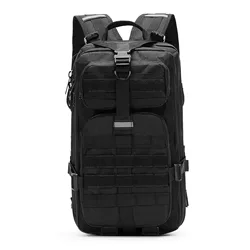 Mochila táctica camuflaje poliéster para senderismo y ciclismo