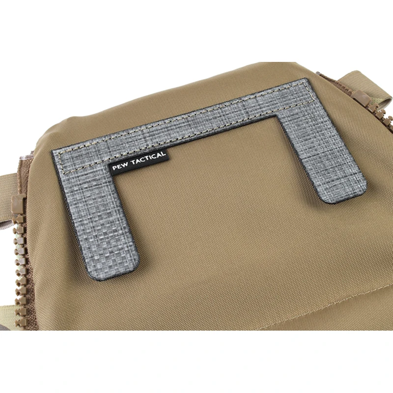 Bolsa táctica de accesorios para chaleco con doble cierre, caza - imagen 4