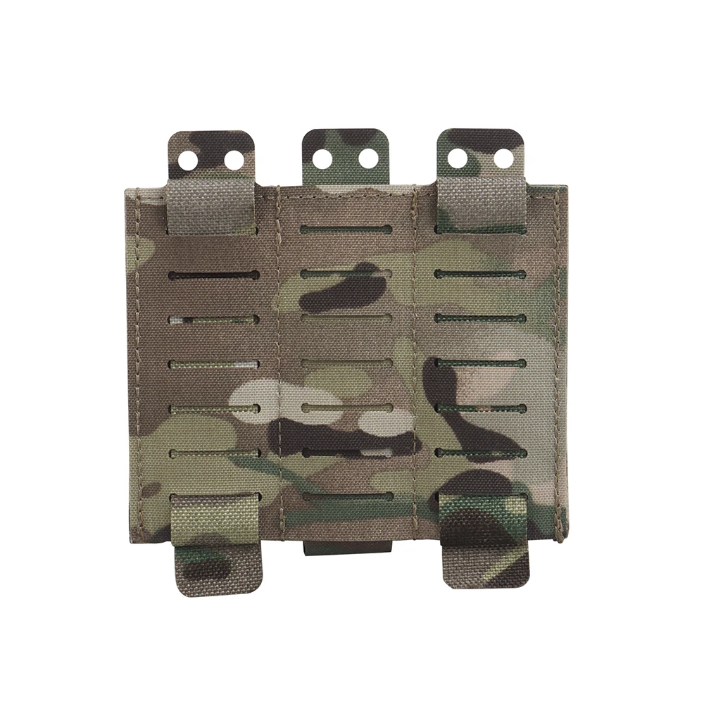 Funda táctica pistola MOLLE liberación rápida bolsillos cargadores - imagen 2