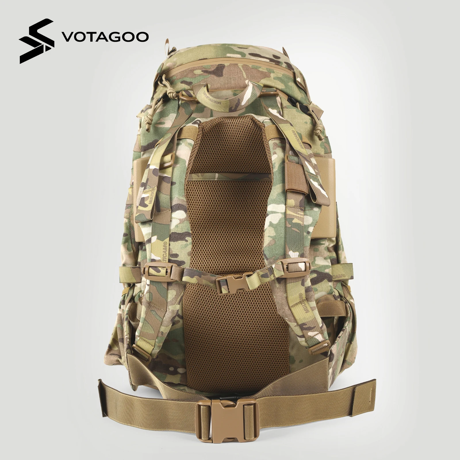 Mochila táctica VOTAGOO Cordura para viajes, trekking y montaña - imagen 3