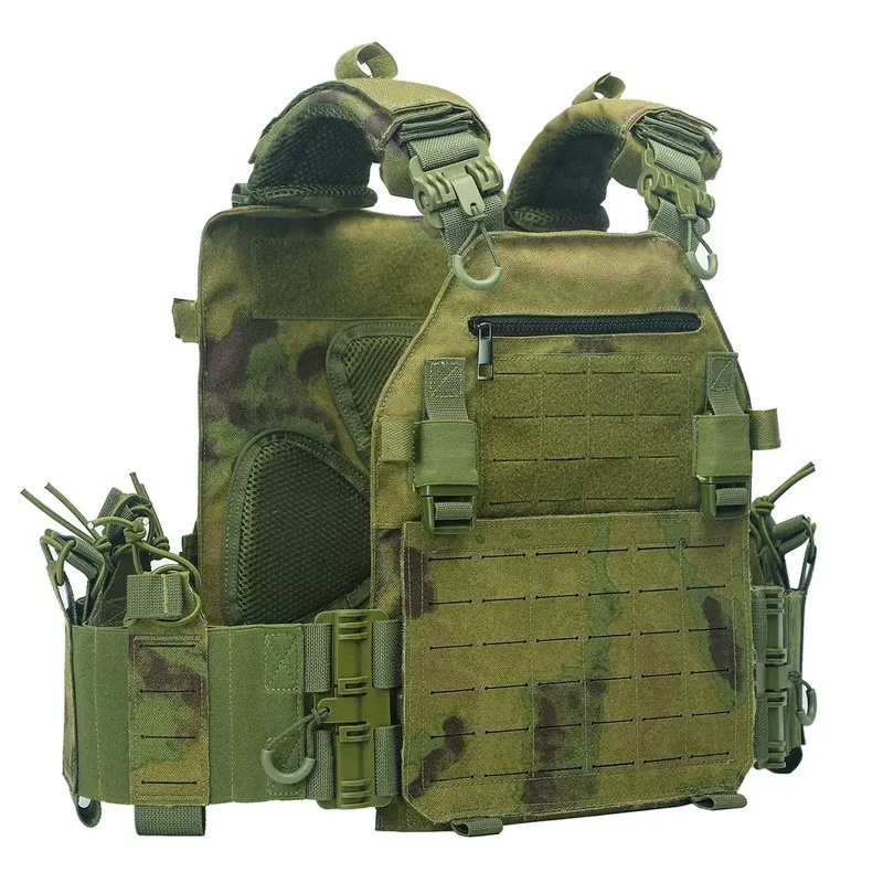 Chaleco táctico EMR láser camuflaje ruso MOLLE ligero desmontable - imagen 4
