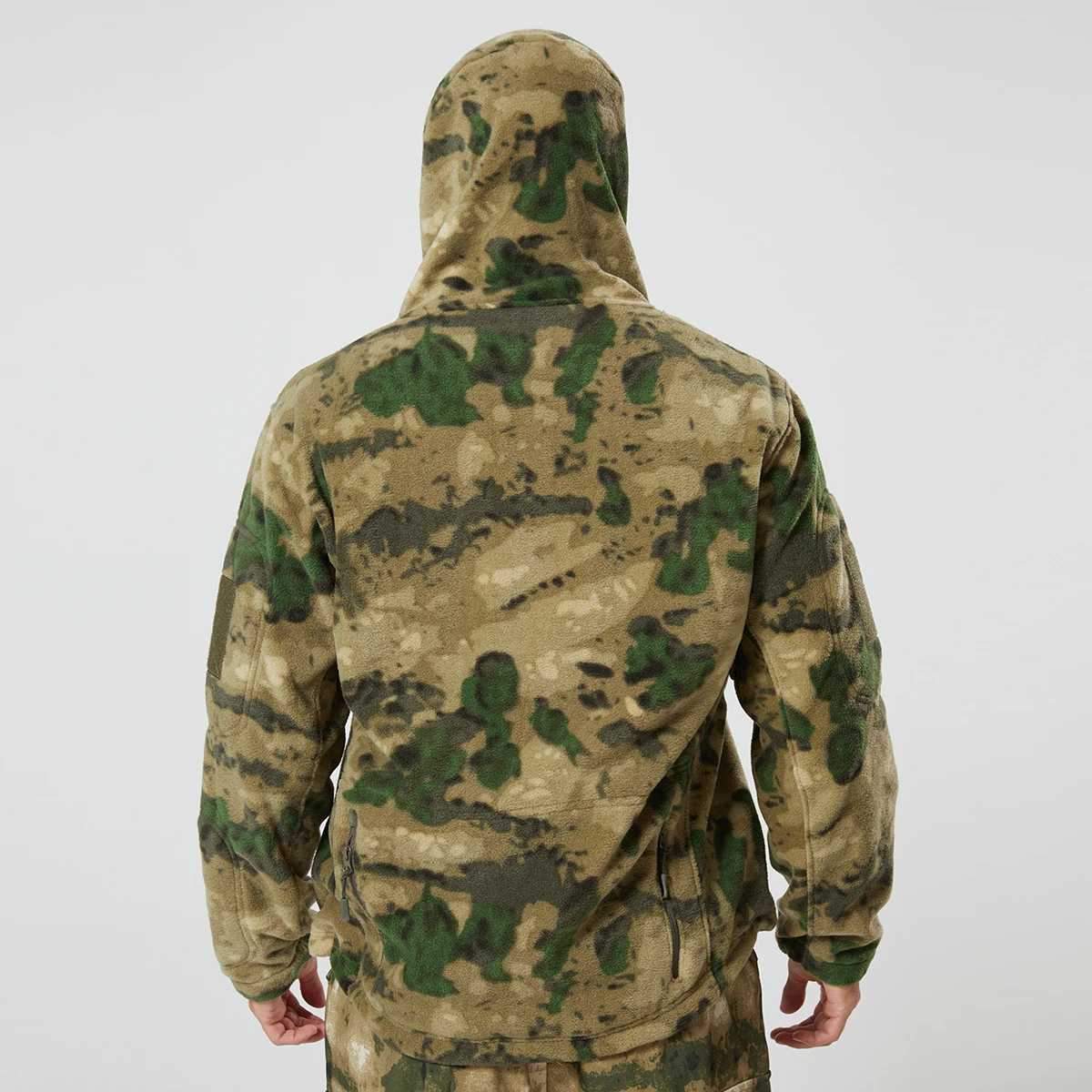 Chaqueta táctica softshell camuflaje con capucha invierno - imagen 5