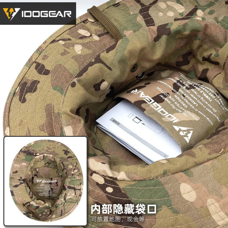 Gorra de pesca táctica con acabado exterior