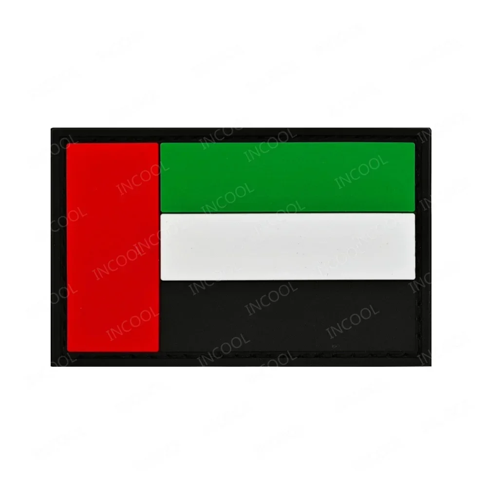 Parche PVC bandera asiática 3D para equipamiento táctico - imagen 4
