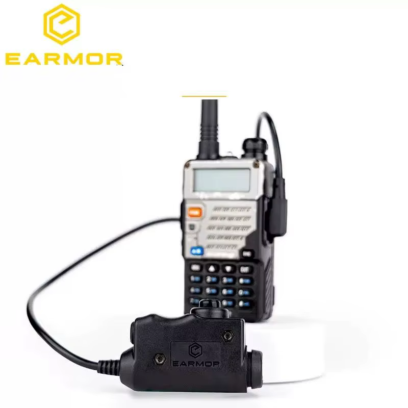Adaptador PTT EARMOR M51 para auriculares tácticos Kenwood Baofeng - imagen 5