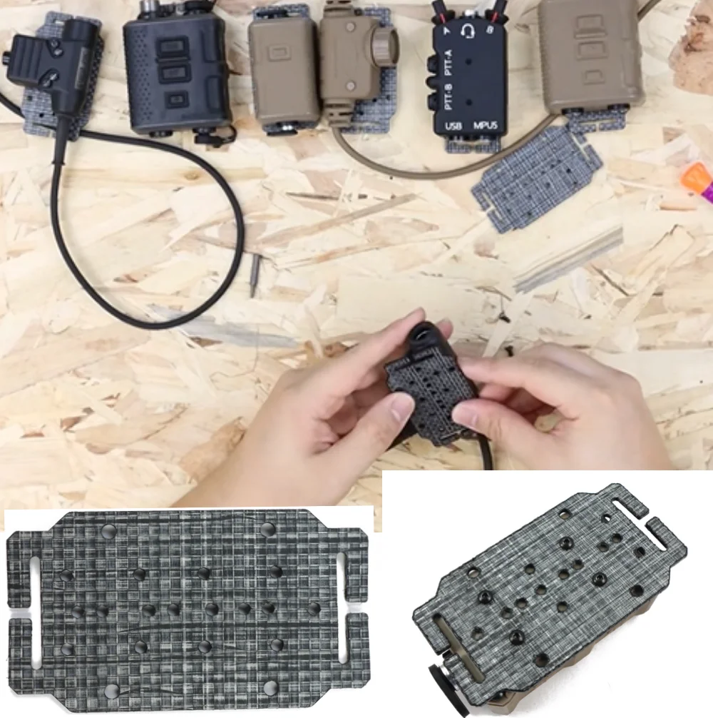 FCPC Placa adaptadora PTT fija en Tegris para emisora - imagen 3