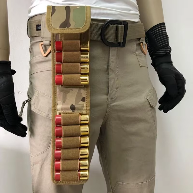 Bolsa MOLLE para cartuchos de escopeta nailon impermeable y corrosión - imagen 5