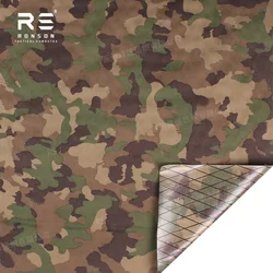 Tejido táctico camuflaje suizo 500D Nylon X-PAC impermeable